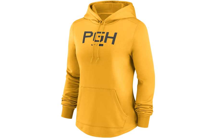 Nike Nike X MLB Therma City Connect Pregame Pittsburgh Pirates Sweatshirt Women's Yellow