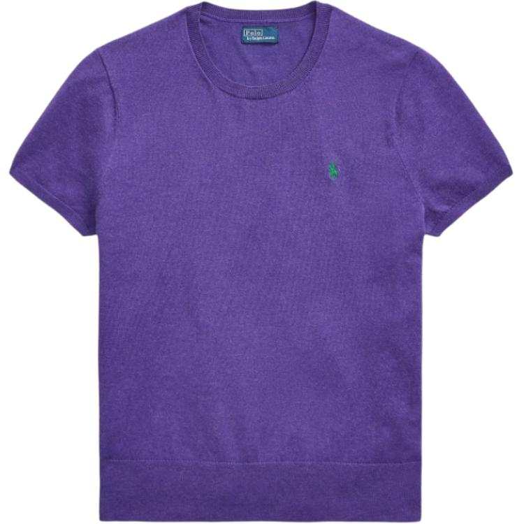 Polo Ralph Lauren FW24 Knitwear Loose Fit Women's Purple