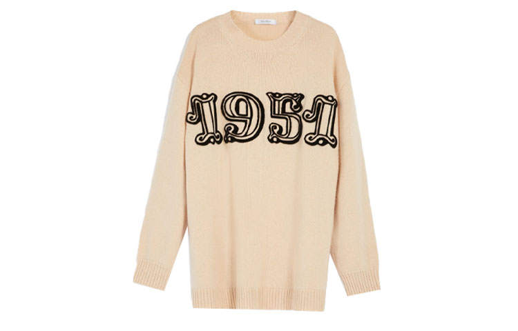 MaxMara SS23 New Year Collection Sweater Women's Beige Yellow