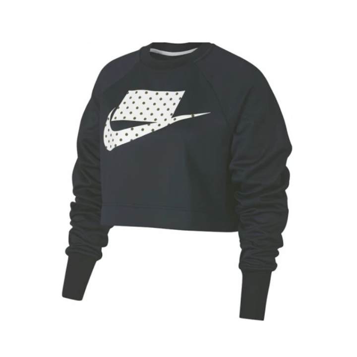 Nike Nike Sweatshirts Women's Black Crew Neck Moderate Regular