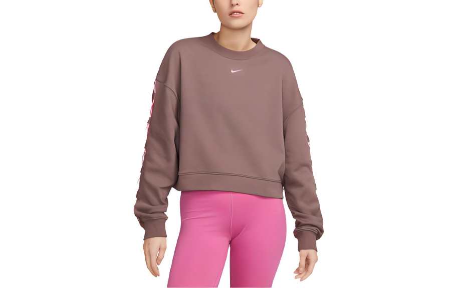Nike Nike Sweatshirts Women's Plum Blossom Color Crew Neck Moderate Regular