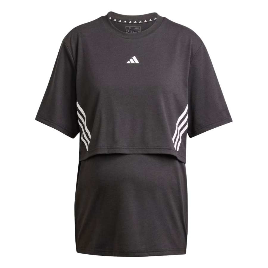 Adidas Adidas T Shirts Women's Black Crew Neck Moderate Other