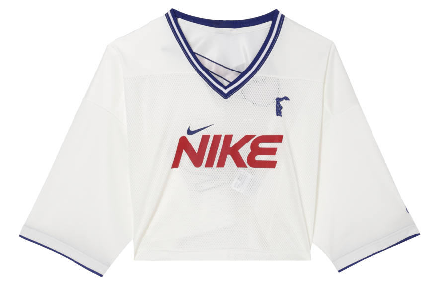 Nike Nike Sportswear Women'ss V-Neck Pullover Sporty Casual T-Shirt White