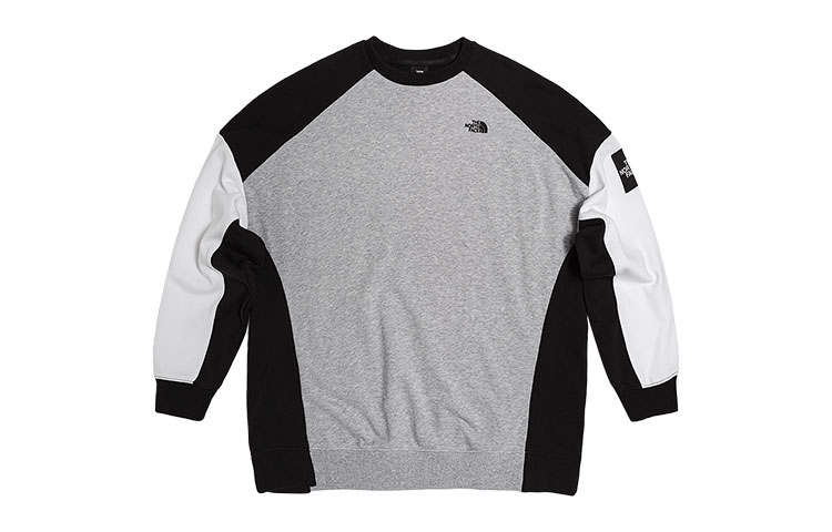 THE NORTH FACE Urban Exploration Sweatshirts Women's Gray Crew Neck Moderate Other