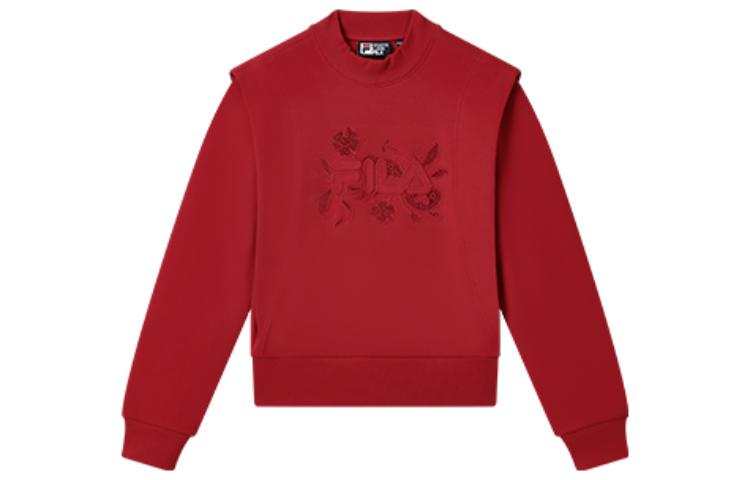 FILA Sweatshirt Women's Fiery Scarlet