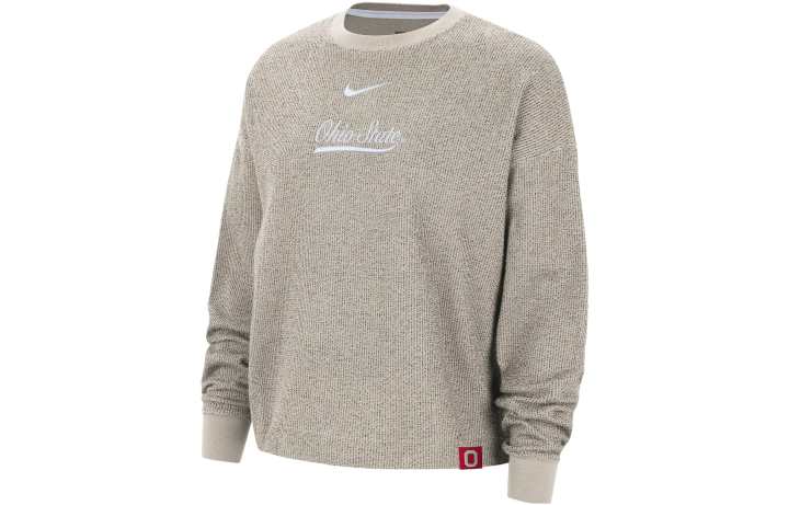 Nike Nike T Shirts Women's Beige Crew Neck Moderate Other
