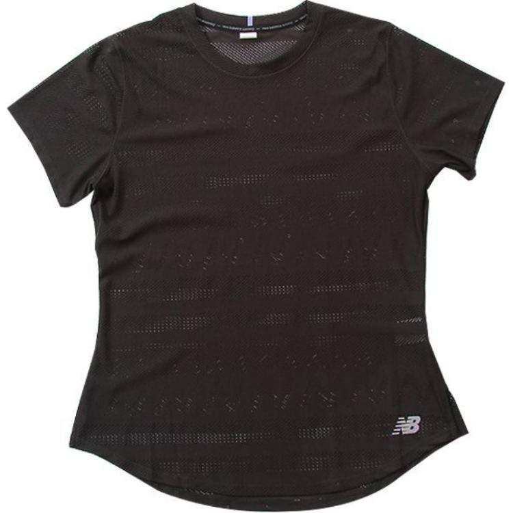 New Balance New Balance Short Sleeved T Shirt Women's Black
