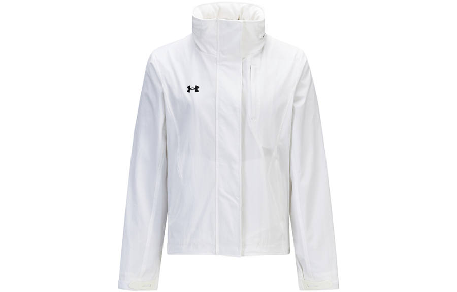Under Armour Jackets Women's White Hooded Moderate Other