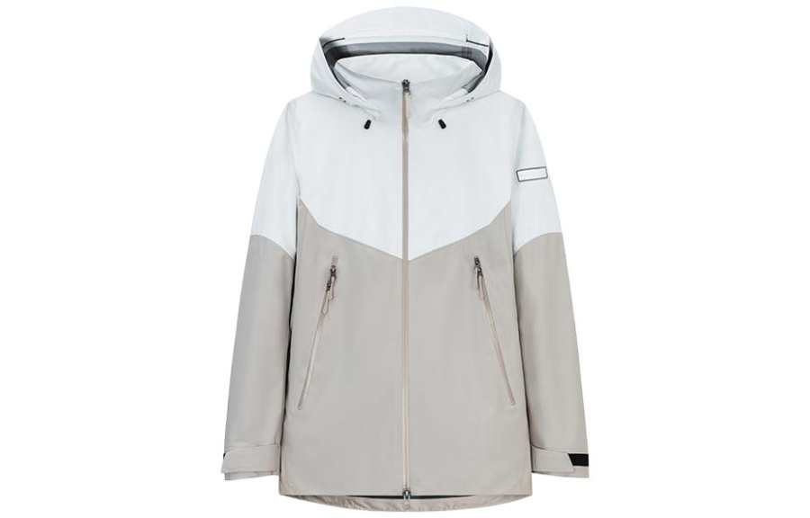 Anta Outdoor Collection Jackets & Coats Women's Light Gray/Papyrus White