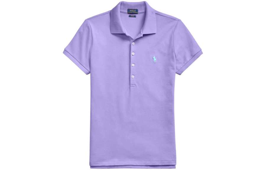 Polo Ralph Lauren Polo Shirt Slim Fit Women's Cactus Purple