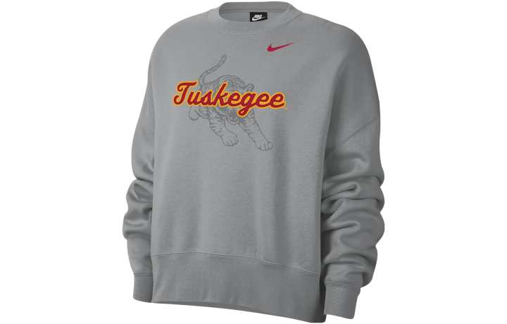 Nike Nike Sweatshirts Women's Silver Crew Neck Moderate Regular