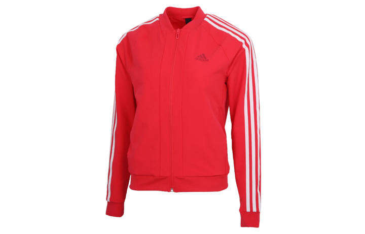 Adidas Adidas Jackets Women's Rose Red Baseball Collar Moderate Other
