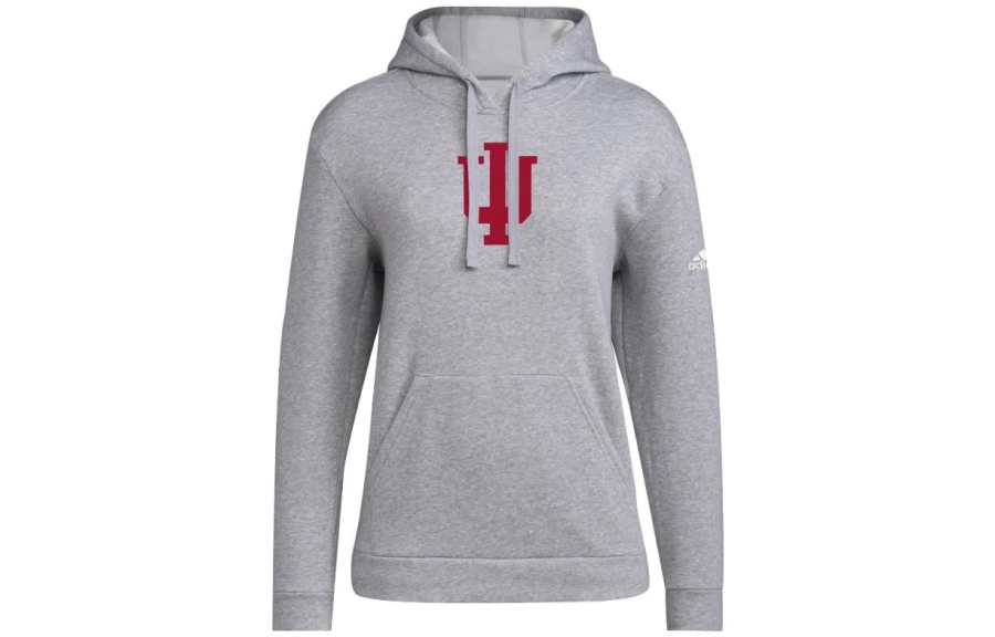 Adidas Adidas Sweatshirts Women's Gray Hooded Moderate Other