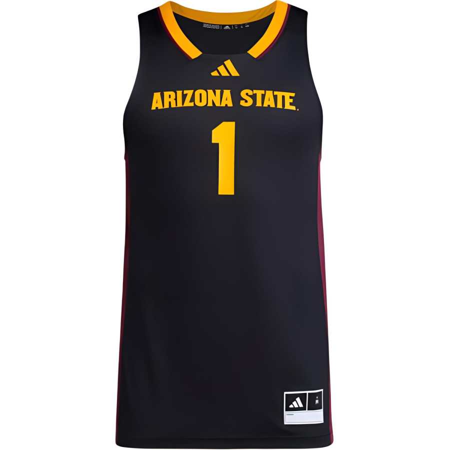 Adidas Adidas Free Shipping With AdiClub Arizona State Swingman Jersey