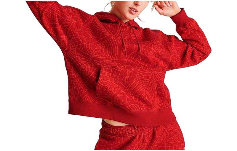 Jordan Jordan Sweatshirts Women's Red Hooded Moderate Other
