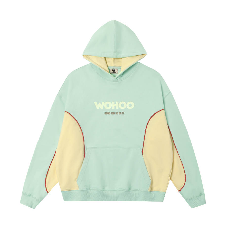 WOHOO Sweatshirts Women's Hooded Moderate Regular