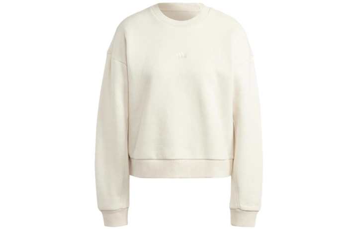Adidas Adidas Sweatshirts Women's White Crew Neck Moderate Other