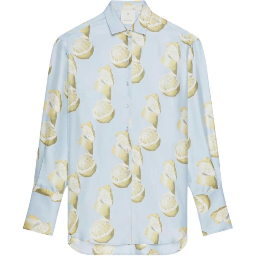 Givenchy Givenchy Lemon Print Long-Sleeve Shirt