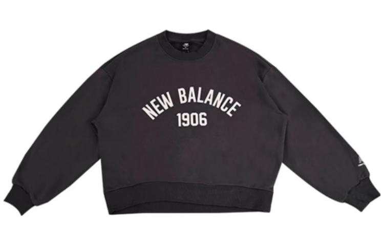 New Balance New Balance Sweatshirts Women's Brown Crew Neck Moderate Regular