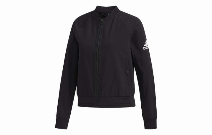 Adidas Adidas Jackets Women's Black V Neck Moderate Other