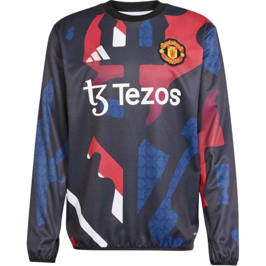 Adidas Adidas Manchester United Soccer Jersey Men's Black/Red/Jade White/Dark Indigo