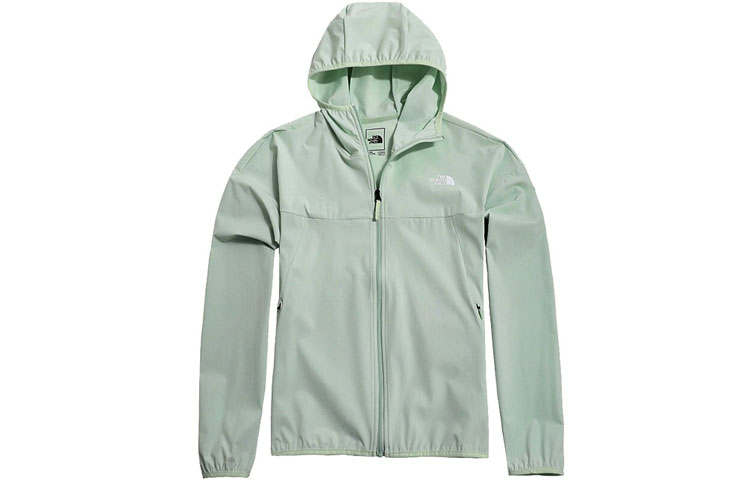 THE NORTH FACE Jackets Women's Mint Green Hooded Moderate Other