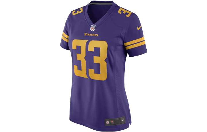 Nike Nike T Shirts Women's Purple V Neck Moderate Straight Fit