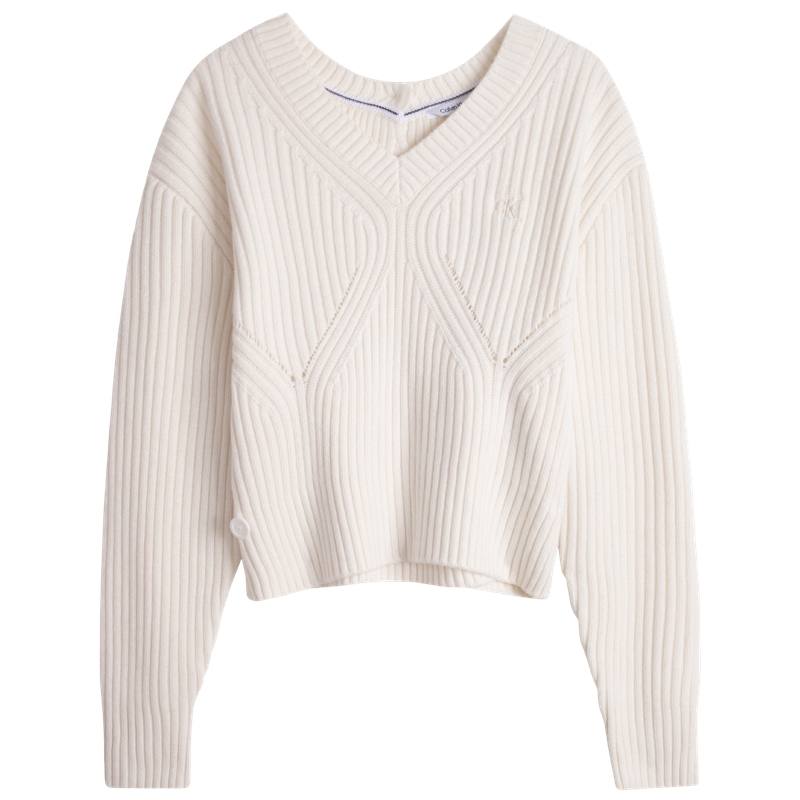CALVIN KLEIN Knitwear Women's Milk White