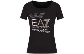 EMPORIO ARMANI T Shirts Women's Crew Neck Moderate Straight Fit