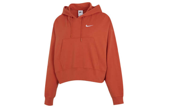 Nike Nike Sweatshirts Women's Red Hooded Moderate Regular