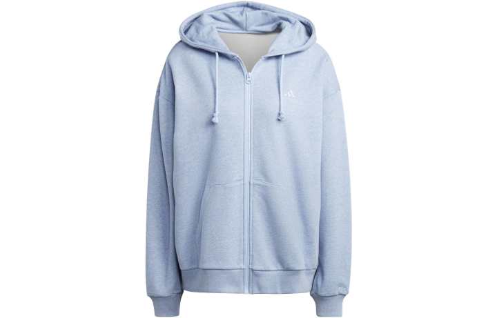 Adidas Adidas Sweatshirts Women's Blue Hooded Moderate Regular