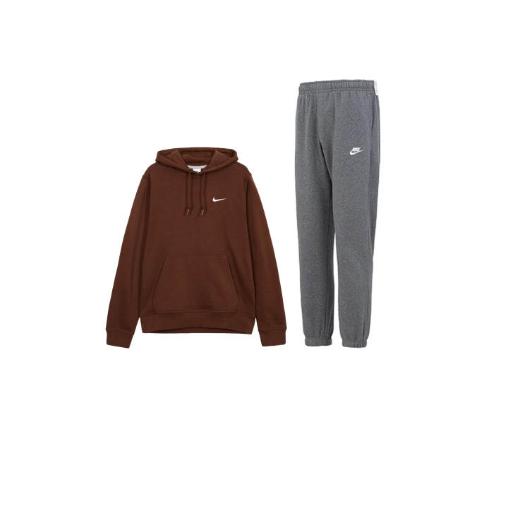 Nike Nike Sweatshirt Sets Men's Hooded Thickened