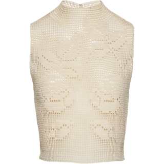 Magda Butrym lace crochet tank top