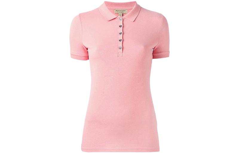 Burberry SS23 Polo Shirt Women's Pink