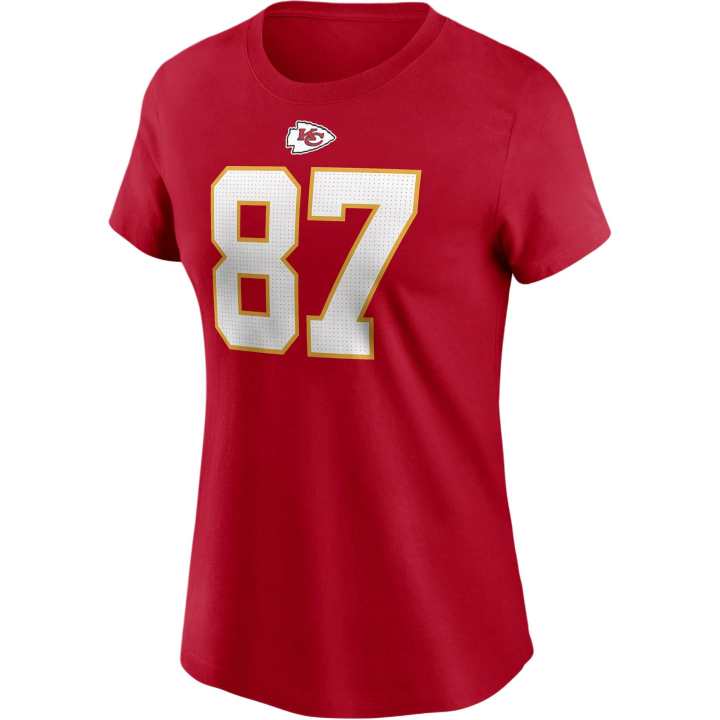 Nike Nike NFL T Shirts Women's Red Crew Neck Moderate Other