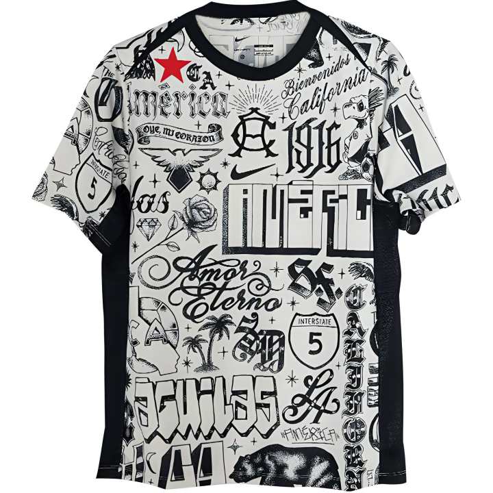 Nike Nike Club América Academy Pro Se Men's Nike Dri FIT Soccer Pre Match Short Sleeve Top