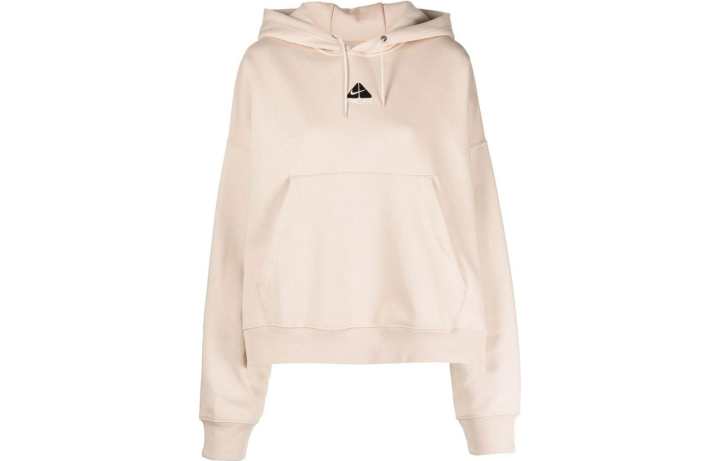 Nike Nike Acg Therma Fit Tuff Knit Fleece Hoodie Beige