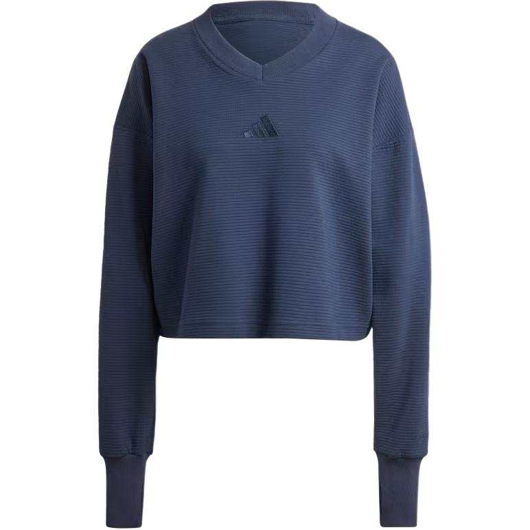 Adidas Adidas Free Shipping With AdiClub All Szn Ribbed V Neck Sweatshirt