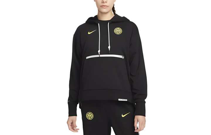 Nike Nike Sweatshirts Women's Black Hooded Moderate Regular