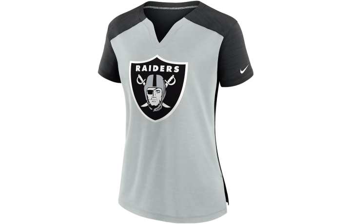 Nike Nike T Shirts Women's Light Gray Low Round Neck Moderate Other