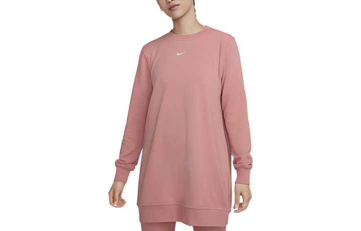 Nike Nike Sweatshirts Women's Peach Crew Neck Moderate Regular
