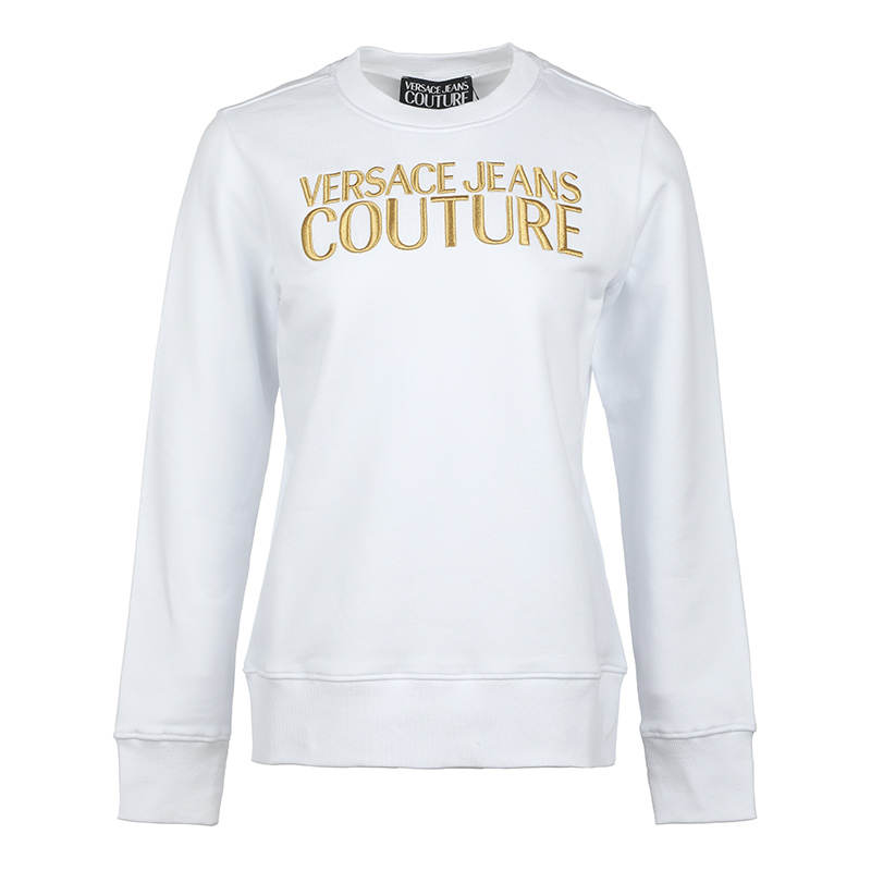 VERSACE JEANS COUTURE 【Previous Season】logo-print sweatshirt