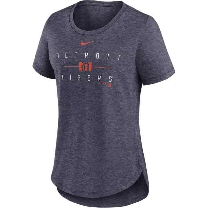 Nike Nike T Shirt Women's Marine Blue Detroit Tigers