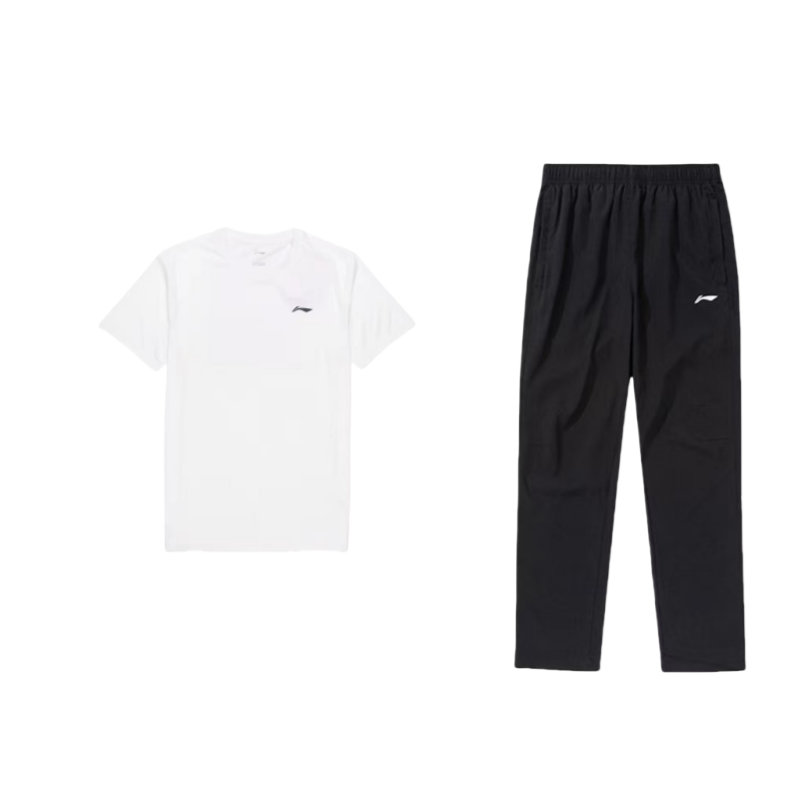 Li-Ning Li Ning Casual Sportswear Men's Crew Neck Moderate