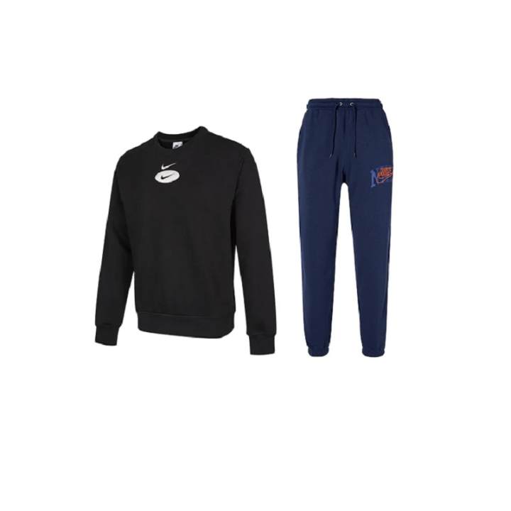Nike Nike Sweatshirt Sets Men's Crew Neck Thickened