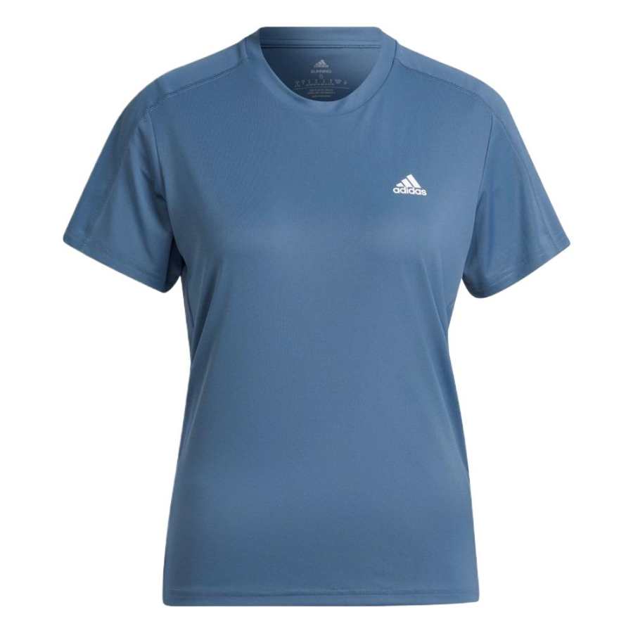 Adidas Adidas T Shirts Women's Blue Crew Neck Moderate Other