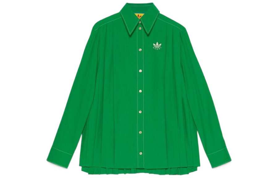 GUCCI x Adidas Originals SS23 Shirt Women's Green