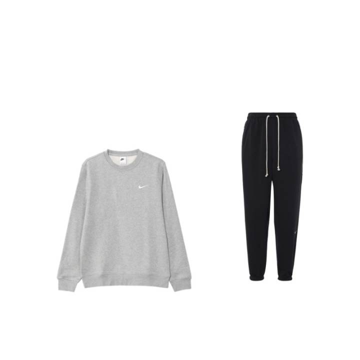 Nike Nike Sweatshirt Sets Unisex Crew Neck Moderate