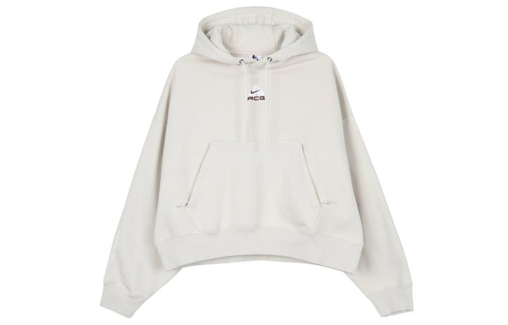 Nike Nike Sweatshirts Women's Ecru Hooded Moderate Other