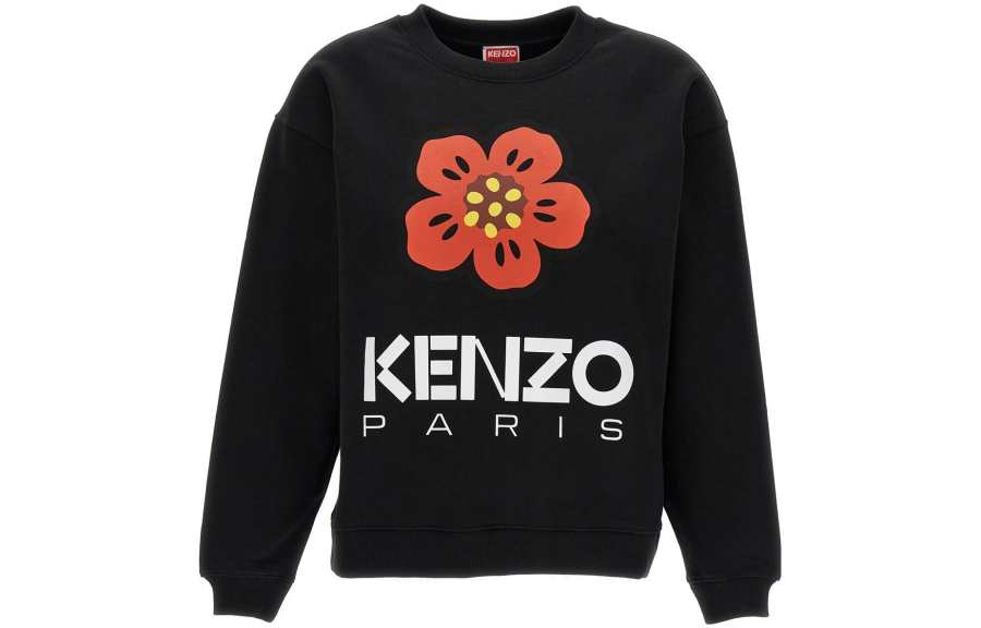 KENZO Logo Printed Crewneck Sweatshirt